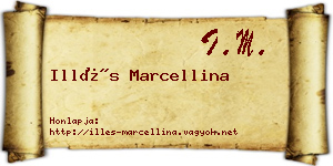 Illés Marcellina névjegykártya